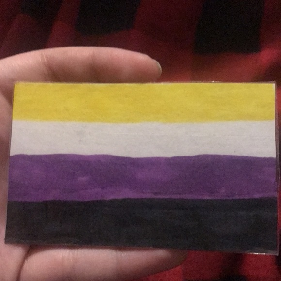 Non-binary flag || card - Picture 2 of 2